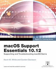 Tapa de MacOS support essentials 10.12