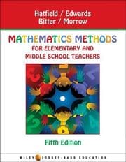 Tapa de Mathematics methods for elementary and middle school teachers