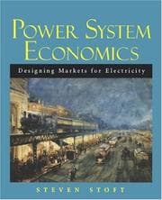 Tapa de Power system economics