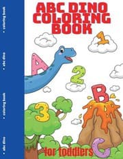 Tapa de ABC Dino Coloring Book