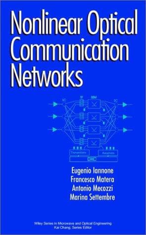 Tapa de Nonlinear optical communication networks