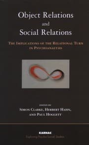 Tapa de Object Relations and Social Relations