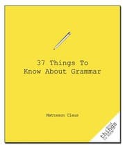 Tapa de 37 things to know about English grammar