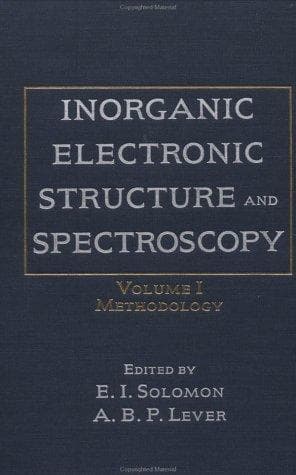 Tapa de Inorganic Electronic Structure and Spectroscopy, Methodology (Inorganic Electronic Spectroscopy)