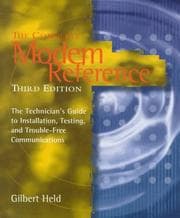 Tapa de The complete modem reference