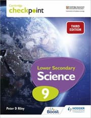 Tapa de Cambridge Checkpoint Lower Secondary Science Student's Book 9