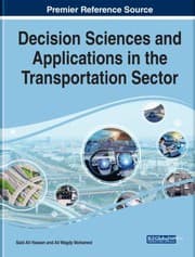 Tapa de Handbook of Research on Decision Sciences and Applications in the Transportation Sector