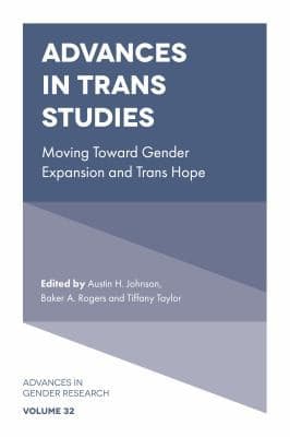 Tapa de Advances in Trans Studies