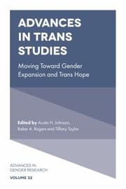 Tapa de Advances in Trans Studies