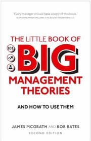 Tapa de Little Book of Big Management Theories
