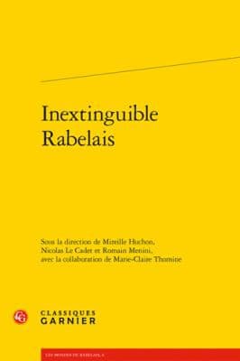 Tapa de Inextinguible Rabelais