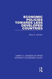 Tapa de Economic Policies Towards Less Developed Countries