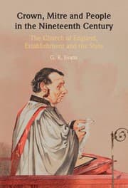 Tapa de Crown, Mitre and People in the Nineteenth Century