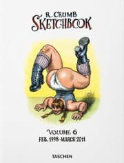 Tapa de Robert Crumb. Sketchbook Vol. 6. 1998-2011