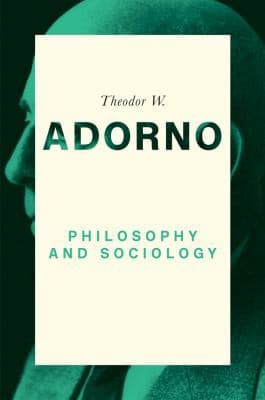 Tapa de Philosophy and Sociology