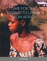 Tapa de Time for the World to Learn from Africa
