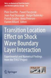 Tapa de Transition Location Effect on Shock Wave Boundary Layer Interaction