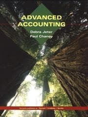 Tapa de Advanced accounting