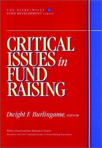 Tapa de Critical Issues in Fund Raising