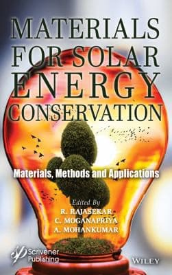 Tapa de Materials for Solar Energy Conservation