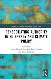 Tapa de Renegotiating Authority in Eu Energy and Climate Policy