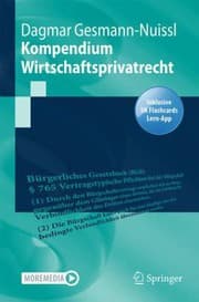 Tapa de Kompendium Wirtschaftsrecht
