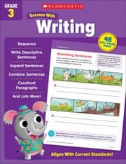 Tapa de Scholastic Success with Writing Grade 3