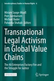 Tapa de Transnational Legal Activism in Global Value Chains