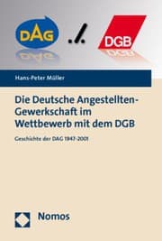 Tapa de Die Deutsche Angestellten-Gewerkschaft im Wettbewerb mit dem DGB