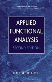Tapa de Applied functional analysis