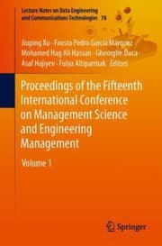 Tapa de Proceedings of the Fifteenth International Conference on Management Science and Engineering Management