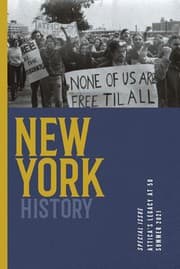 Tapa de New York History, Volume 102, Number 1