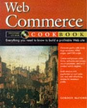 Tapa de Web commerce cookbook