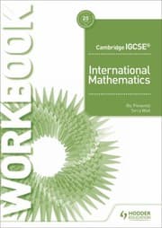 Tapa de Cambridge IGCSE International Mathematics Workbook