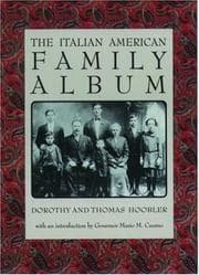 Tapa de The Italian American family album