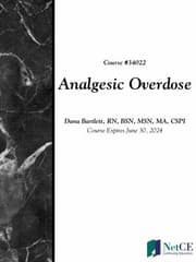 Tapa de Analgesic Overdose