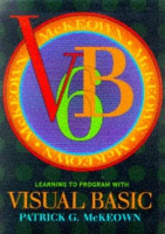 Tapa de Learning to program with Visual Basic
