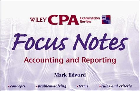 Tapa de Wiley CPA examination review