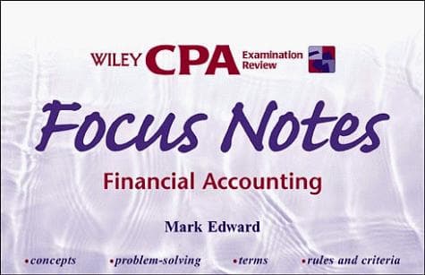 Tapa de Wiley CPA examination review.