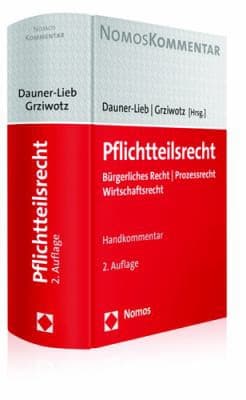 Tapa de Pflichtteilsrecht