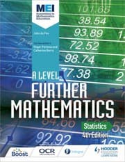 Tapa de MEI a Level Further Mathematics Statistics