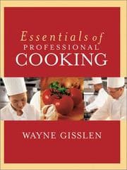 Tapa de Essentials of professional cooking