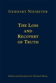 Tapa de The loss and recovery of truth