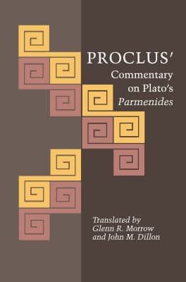 Tapa de Proclus' Commentary on Plato's Parmenides