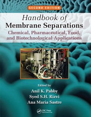 Tapa de Handbook of Membrane Separations