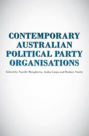 Tapa de Contemporary Australian political party organisations