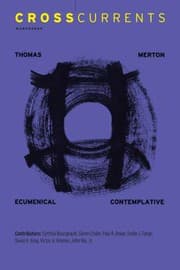 Tapa de CrossCurrents : Thomas Merton