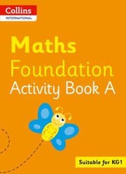 Tapa de Collins International Foundation - Collins International Maths Foundation Plus Activity Book A