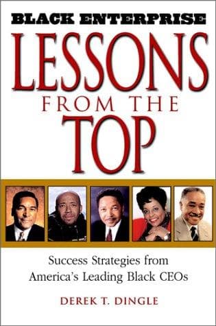 Tapa de Black Enterprise Lessons from the Top