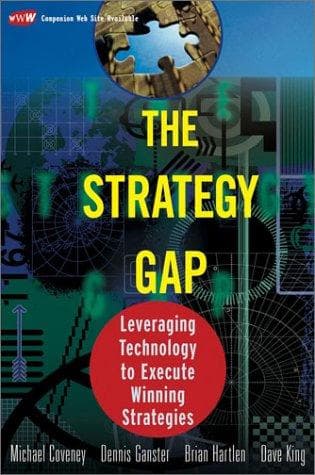 Tapa de The strategy gap